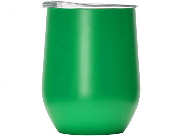 Вакуумная термокружка Sense, непротекаемая крышка, зеленый 