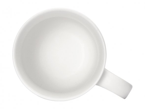 Матовая кружка Susan 380мл в цвете с двух сторон, белый 