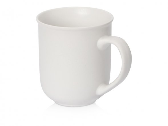 Матовая кружка Susan 380мл в цвете с двух сторон, белый 