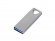 USB 2.0-флешка на 128 Гб с мини чипом, компактный дизайн, стильное отверстие для цепочки 