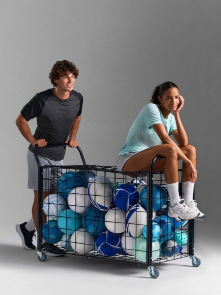 Футболка спортивная унисекс Vortex, черная 