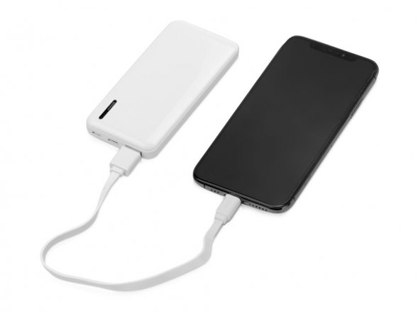 Внешний аккумулятор Evolt Mini-5, 5000 mAh, белый 