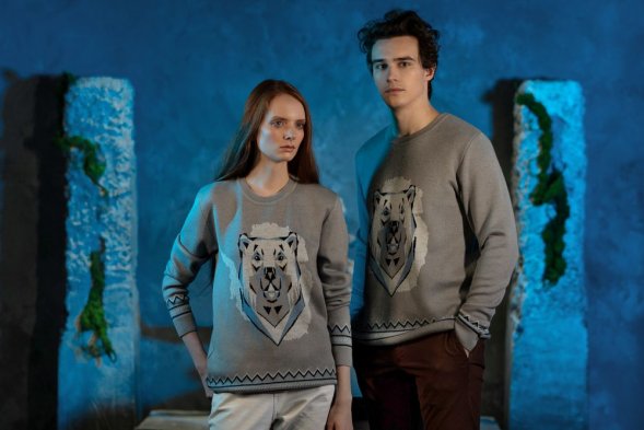 Джемпер Totem Bear, серый 