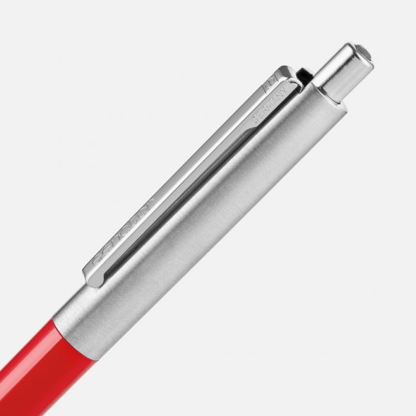 Ручка шариковая Senator Point Metal, ver.2, красная 