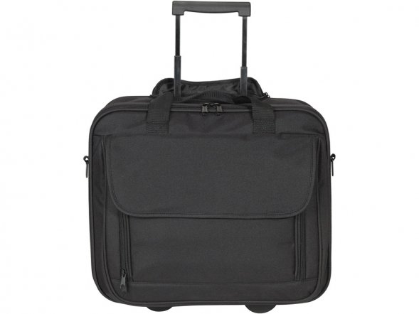 Сумка на колесиках с отделением для ноутбука, черный 