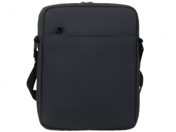 Сумка кросс-боди TORBER, черный/серый, полиуретан, 27 х 21 х 6 см 