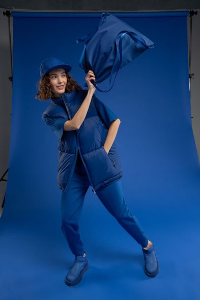 Основа для шопера-рюкзака B3, синяя 