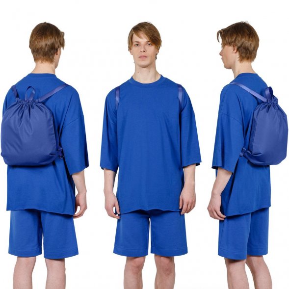 Основа для шопера-рюкзака B3, синяя 