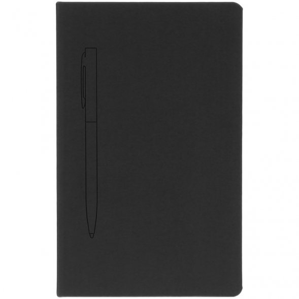 Ежедневник Magnet Shall, недатированный, черный 