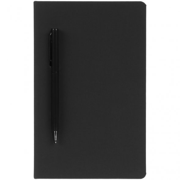 Ежедневник Magnet Shall, недатированный, черный 