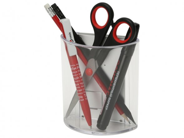 Подставка Минута, прозрачный/серебристый 