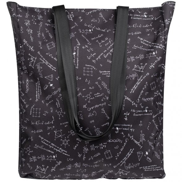 Сумка для покупок «Примерная», черная 