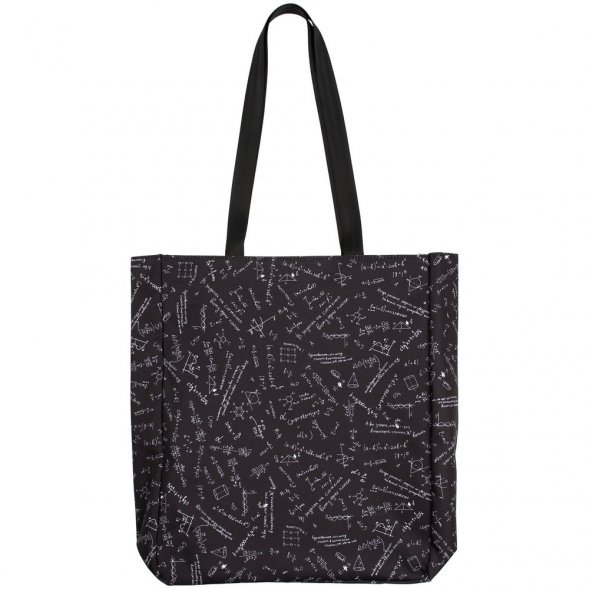 Сумка для покупок «Примерная», черная 