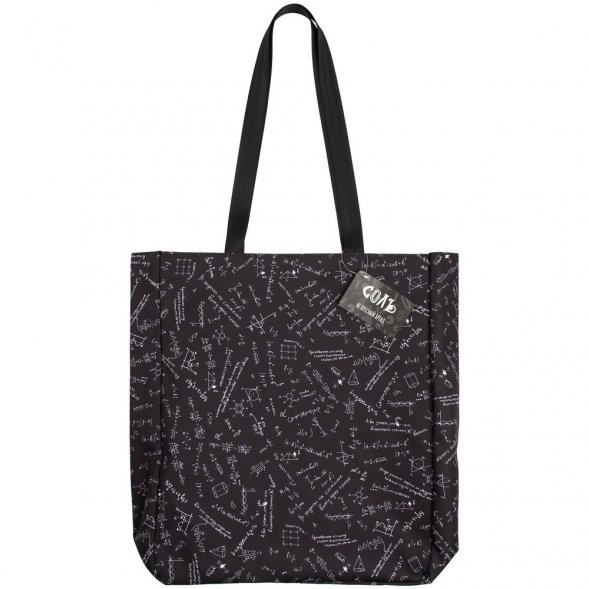 Сумка для покупок «Примерная», черная 