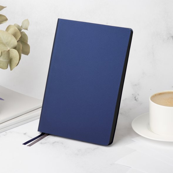 Ежедневник Moon river недатированный, синий 