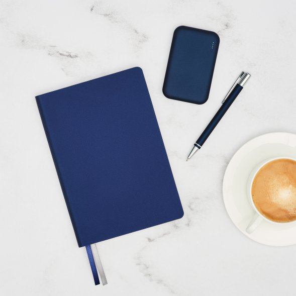 Ежедневник Moon river недатированный, синий 