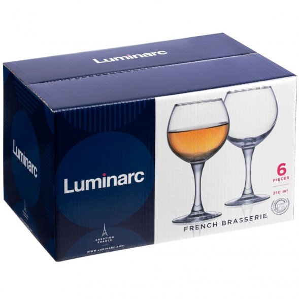 Набор из 6 бокалов для вина «Французский ресторанчик» 