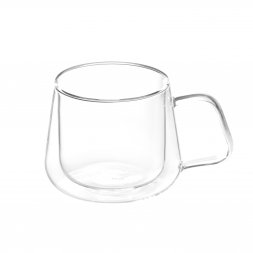 Кружка стеклянная с двойными стенками Dolce