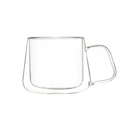 Кружка стеклянная с двойными стенками Dolce