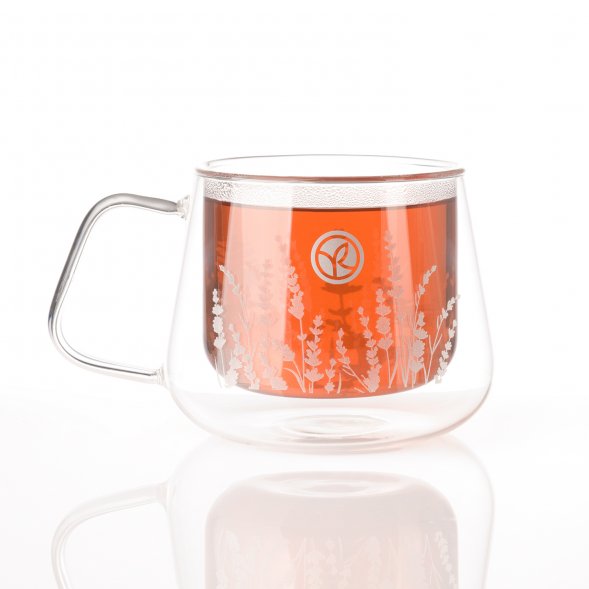 Кружка стеклянная с двойными стенками Dolce 