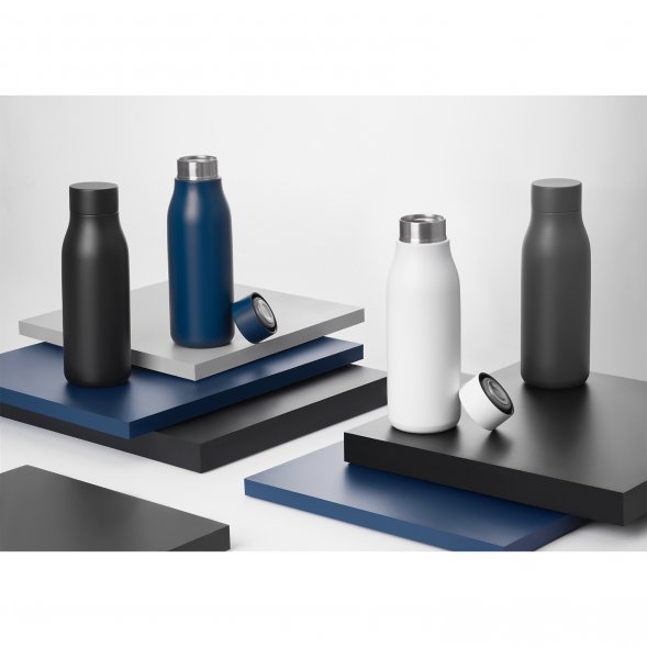 Термобутылка вакуумная герметичная Sevilla, синяя 