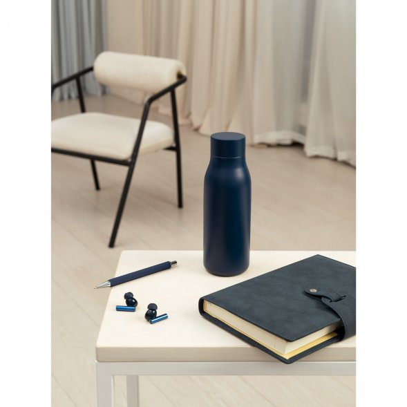 Термобутылка вакуумная герметичная Sevilla, синяя 