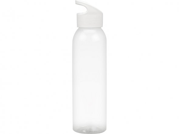 Бутылка для воды Plain 630 мл, прозрачный/белый 