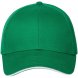 Бейсболка Spiker, зеленая с белым 