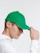 Бейсболка Spiker, зеленая с белым 