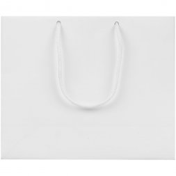 Пакет бумажный с ламинацией Lami Tote S, белый