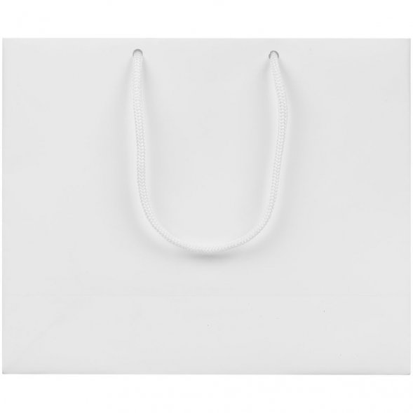 Пакет бумажный с ламинацией Lami Tote S, белый 