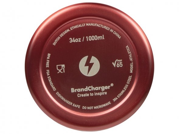 Спортивная бутылка для воды, красный 