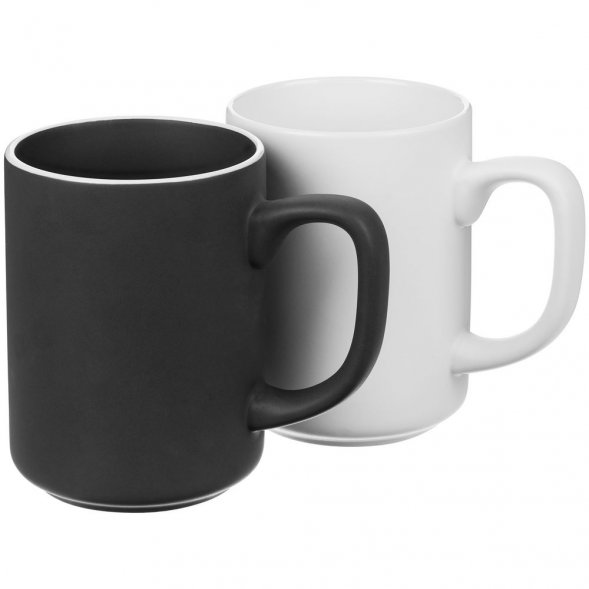Кружка Mugful, темно-серая (графитовая) 
