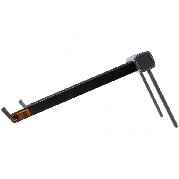 Подставка для ноутбука и планшета Rail Top, серебристая 