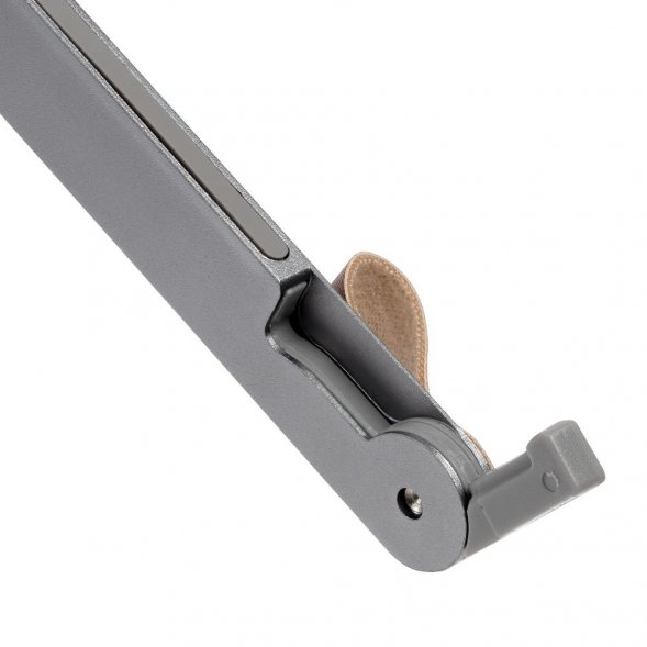 Подставка для ноутбука и планшета Rail Top, серебристая 