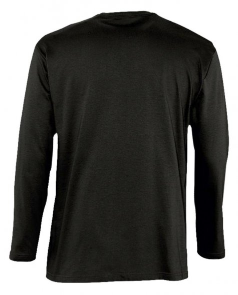 Футболка с длинным рукавом Monarch 150, черная 