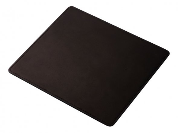 Кожаный коврик для мышки, черный 