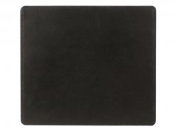 Кожаный коврик для мышки, черный