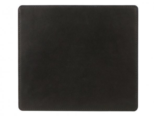 Кожаный коврик для мышки, черный 