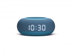 Умная колонка VK Капсула Мини с голосовым помощником Марусей, морской синий