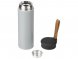 Вакуумный термос Engage, 450 мл, тубус, средне-серый 