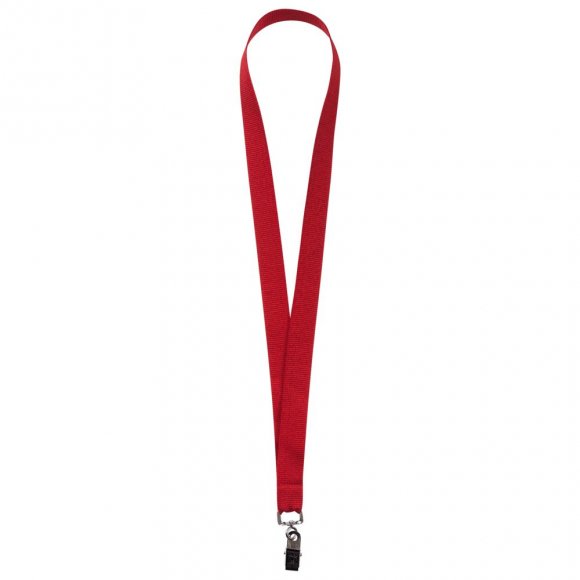 Лента для бейджа Neckband, красная 