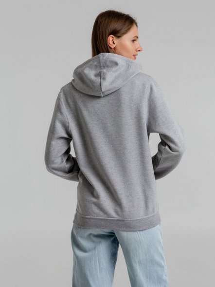 Толстовка с капюшоном Snake II серый меланж 