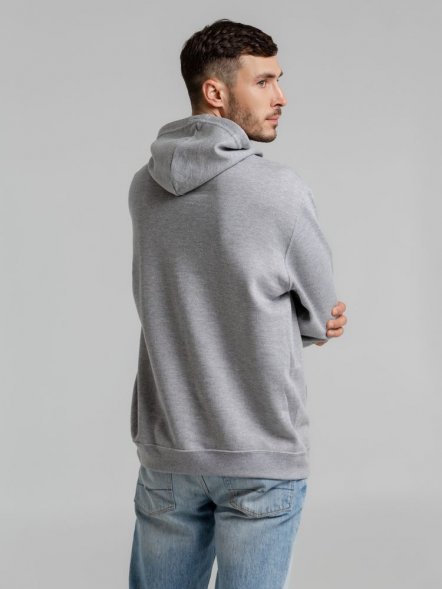 Толстовка с капюшоном Snake II серый меланж 