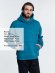 Худи Kulonga Oversize, бирюзовое 