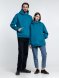 Худи Kulonga Oversize, бирюзовое 