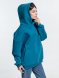 Худи Kulonga Oversize, бирюзовое 
