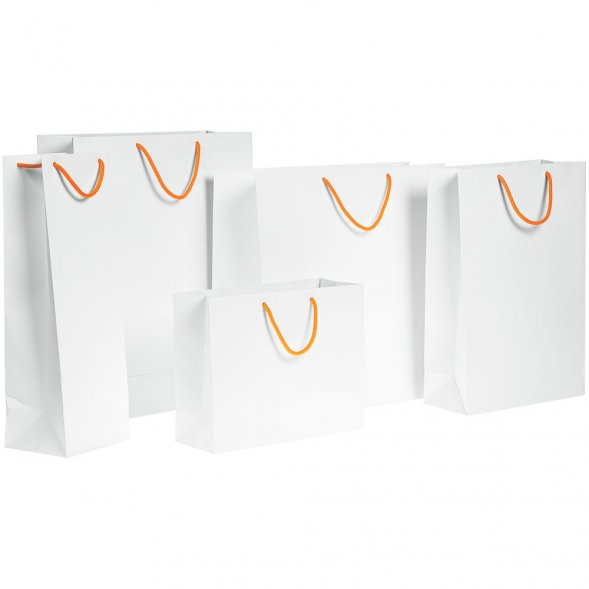 Ручки Corda для пакета M, оранжевый неон 