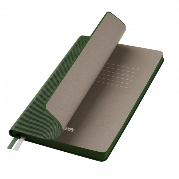 Ежедневник Rain недатированный, зеленый 