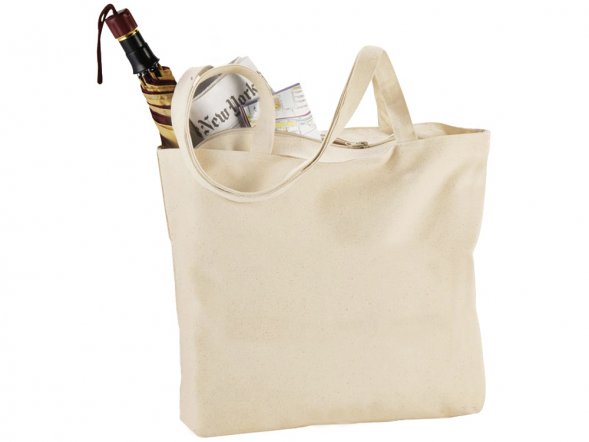 Сумка на молнии Purch, натуральный 